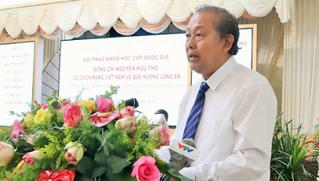 Hội thảo khoa học cấp quốc gia về cố Luật sư Nguyễn Hữu Thọ