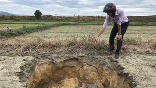 Sống thấp thỏm bên mỏ đá vôi Phong Xuân