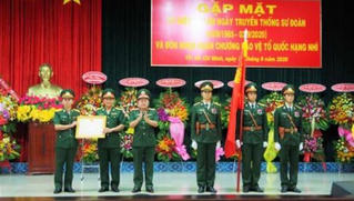 Sư đoàn 9 đón nhận Huân chương Bảo vệ Tổ quốc hạng Nhì