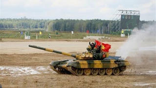 Đội tăng Việt Nam vào bán kết cuộc thi Tank Biathlon 2020