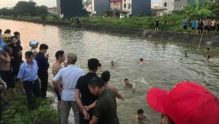 Tìm thấy thi thể người ông vụ chở cháu lao xuống kênh 