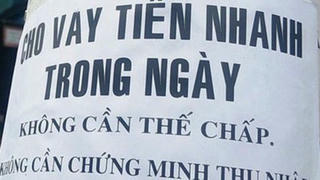 Tín dụng 'đen' 'khoác áo' doanh nhân