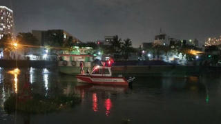 Hai vợ chồng nhảy xuống sông, 1 người tử vong