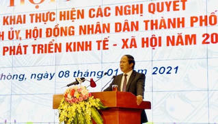 Hải Phòng xác định 12 nhiệm vụ giải pháp chủ yếu năm 2021