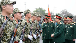 Quân đội sẵn sàng các phương án bảo vệ tuyệt đối an toàn Đại hội XIII