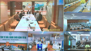 Điều hành trực tuyến chăm sóc sức khỏe cán bộ dự Đại hội Đảng