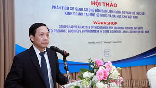 Đảm bảo liêm chính tư pháp, thúc đẩy hoạt động kinh doanh 
