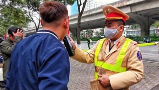 Tài xế vi phạm nồng độ cồn gấp đôi mức kịch khung