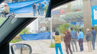 Nam thanh niên rơi từ tầng cao chung cư Golden Place