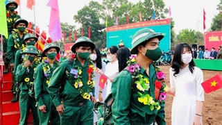 Giao nhận quân an toàn, sẵn sàng huấn luyện chiến sĩ mới