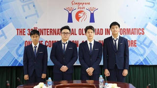 Việt Nam giành 4 huy chương bạc tại Olympic Tin học quốc tế