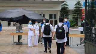 Sáng nay, 8/7, thí sinh bước vào bài thi môn tổ hợp