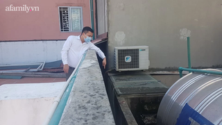 Nam thanh niên bị mắc kẹt giữa khe nhà liền kề