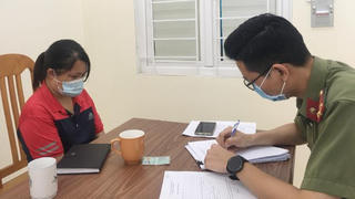 Triệu tập cô gái tung tin '10 ca dương tính với COVID-19' trong công ty