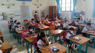 Học sinh lớp 1 TP HCM đi học trực tiếp thế nào?