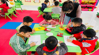 Trường mầm non đi đầu trong phong trào đổi mới phương pháp giáo dục ở Bắc Giang