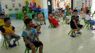 TP HCM cho học sinh mầm non đến trường từ tháng 2