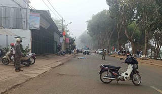 Người đàn ông nghi bị xe taxi tông tử vong