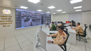 Vận hành 'mắt thần' giám sát giao thông TP Đà Lạt