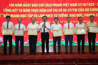 Thái Nguyên kỷ niệm 100 năm Báo chí cách mạng Việt Nam, tổng kết 10 năm thực hiện Chỉ thị 05-CT/TW