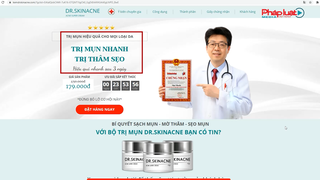 Mỹ phẩm Dr.Skinacne thổi phồng công dụng, lừa dối người tiêu dùng?