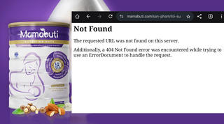 Hà Nội: TPBS Mamabuti đóng website sau khi bị phản ánh quảng cáo trái quy định