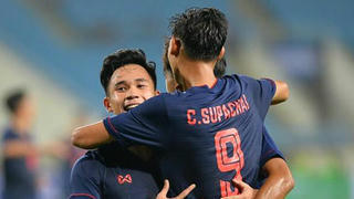 U23 Thái Lan 'dội rổ bom' vào khung thành Bahrain 