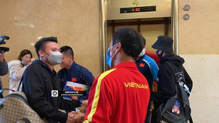 Hình ảnh đầu tiên của đội tuyển Việt Nam tập trung