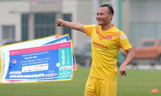 Vé trận giao hữu ĐT Việt Nam và U22 đang rất 'nóng'