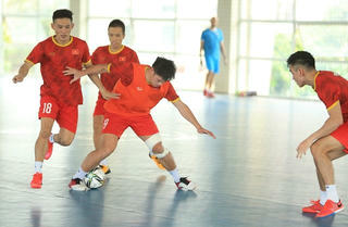 Futsal Việt Nam sẽ rút gọn còn 17 cầu thủ