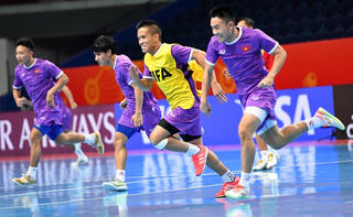 Futsal Việt Nam có tâm lý thoải mái trước trận gặp ĐT Nga