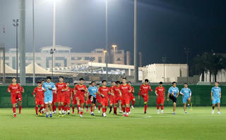 ĐT Việt Nam rèn kỹ chiến thuật 