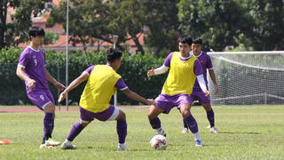 Đội tuyển Việt Nam chia quân đá tập,