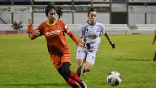  Đội tuyển Nữ Việt Nam thắng đậm trong trận giao hữu 