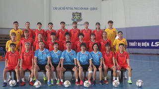  Đội tuyển nữ futsal quốc gia hội quân 