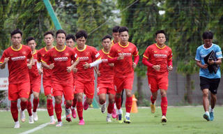 Olympic Việt Nam tập trung đợt 1/2022 