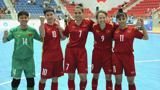 Đánh bại Malaysia, futsal nữ Việt Nam dẫn đầu bảng xếp hạng 