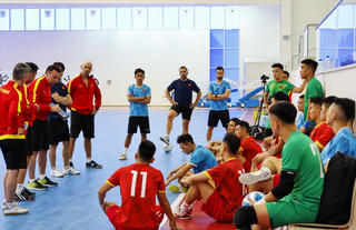 Futsal Việt Nam tập huấn tại Nam Mỹ 