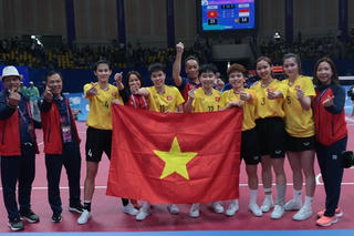  Cầu mây nữ được thưởng lớn sau khi có HCV ASIAD 