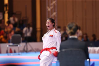 ASIAD19: Karate mang về tấm HCĐ cho thể thao Việt Nam 