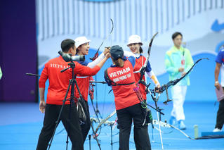 Bắn cung Việt Nam rời ASIAD 19 mà không có huy chương