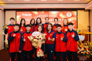 Trao thưởng cho VĐV xuất sắc tại ASIAD 19