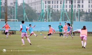  U20 nữ Việt Nam chuẩn bị cho giải U20 nữ châu Á 2024