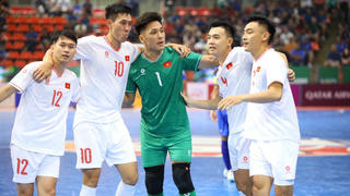 Futsal Việt Nam vào tứ kết