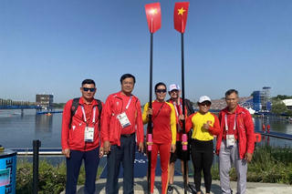 Tay chèo Phạm Thị Huệ dừng chân ở tứ kết