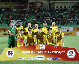 Vòng 9 V.League 2024/25: Cuộc chiến của nhóm cuối bảng