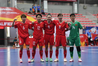 Futsal Nữ Việt Nam có vé tham dự Futsal Nữ châu Á 2025