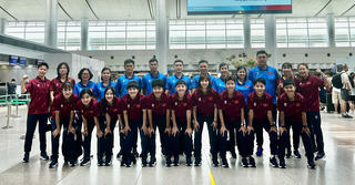 Đội tuyển futsal nữ Việt Nam lên đường sang Trung Quốc 