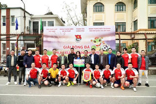 Báo Pháp luật Việt Nam tham dự giải Cup Vàng Dân Việt