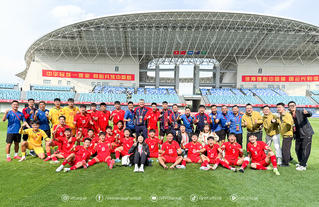 U16 Việt Nam đứng vị trí thứ 3 tại giải CFA Team China 2025